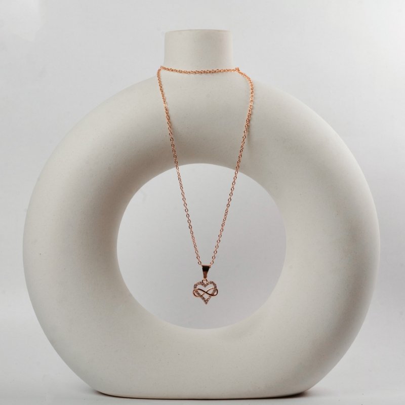 Infinity Heart Necklace - Image 3
